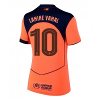 Stroje piłkarskie Barcelona Lamine Yamal #10 Koszulka Trzeciej dla damskie 2025-26 Krótki Rękaw